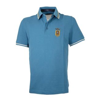 Aeronautica Aeronautica Militare, Polo Shirts, male, Blue, Size: 3XL Polo Frecce Tricolori 261Po1914Up00403