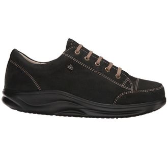 Finn Comfort 2911 Ikebukuro Leather Womens Lace Up Shoes - Black - Size:UK 6.5
