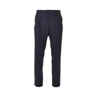 Lubiam Tailor Fit wool pants with dart Man 48