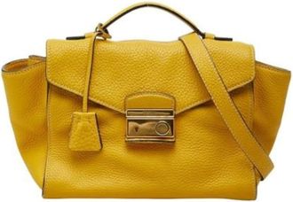Prada Borsa a spalla vintage Pre-owned - - Pre-owned - Donna - Giallo - ONE SIZE