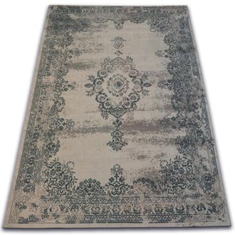 RugsX Rugsx - Alfombra Vintage Roset&oacute;n 22206/085 Gris Beige 120x170 Cm