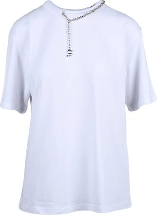 Sportmax Tops, Dames, Wit, S, Katoen, T-shirts