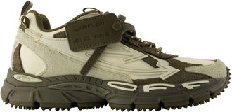 Off-white Be Right Back Sneakers - OFF WHITE - Leather - Green