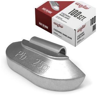 OEM Contrapesos Con Clavos Pb De 25 G Para Llantas De Acero, 100 Unidades. Dirigir