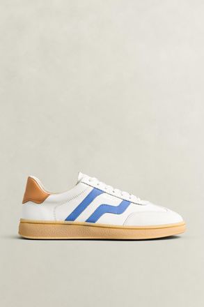 GANT Men Cuzmo Leather Sneakers (41) CREAM