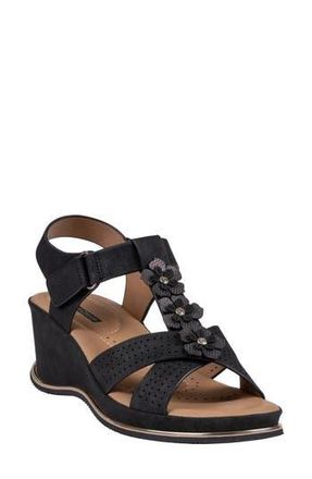 Good Choice Shoes Miko Wedge Sandal in Black at Nordstrom Rack, Size 7.5