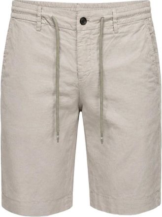 Mason's Hombre, Pantalones cortos, Gris, Talla: S