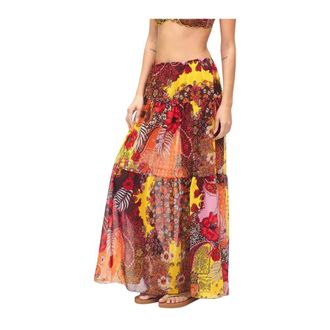 F**k Long Skirt for Women - female - F**k - Maxi Skirts - Multicolor - M - Skirts
