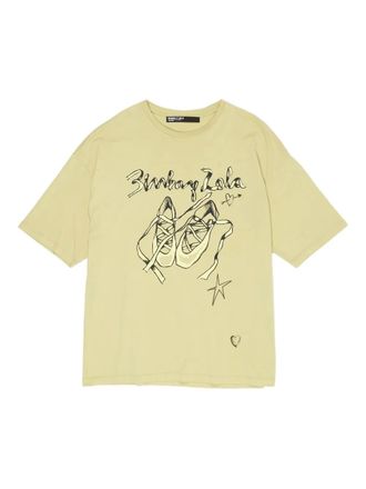 Bimba & Lola T-shirt met grafische print - Groen