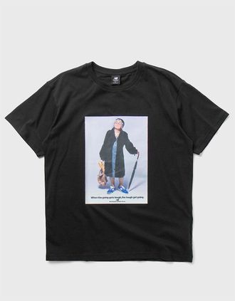 New Balance Mens New Balance Essentials Grandma T-Shirt - Black - Size: 40