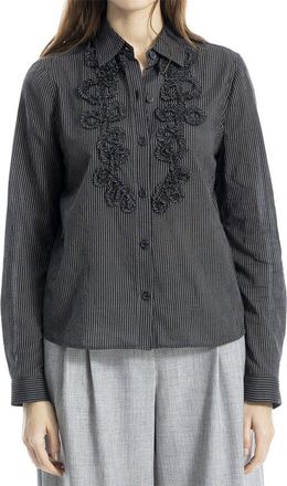 Max Studio Yarn-Dye Shirt