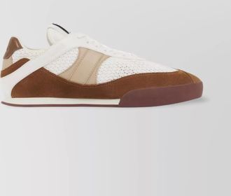 Chloé lace-up mesh sneakers rubber sole