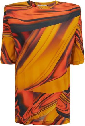 The Attico Mujer, Camisetas, Multicolor, Talla: M