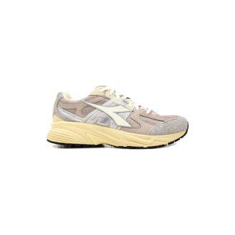 Diadora Heren, Schoenen, Beige, Maat: 43 EU Leer