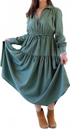 Corey Lynn Calter Scottsdale Maxi Dress In Ivy