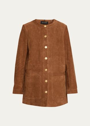 Kobi Halperin Linda Bonded Suede Coat