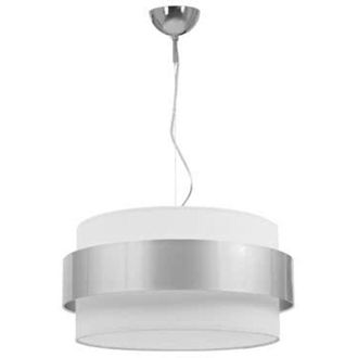 Fabrilamp Colgante Bremen Cromo/blanco-plata 3xe27 (regx40d)