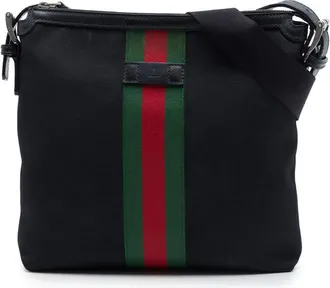 Gucci Pre-owned Gucci GG Techno Canvas Web Messenger Bag Unisex RCOUW76O19JIMYUB