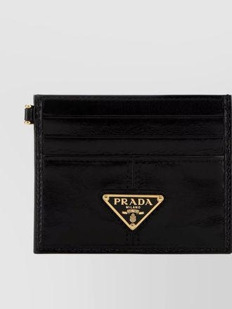 Prada leather cardholder