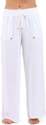 La Blanca Beach Cover-Up Pants in White at Nordstrom, Size X-Small