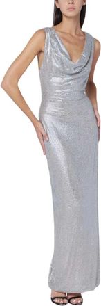 Giuseppe Di Morabito Dames, Jurken, Grijs, Maat: XS Polyamide