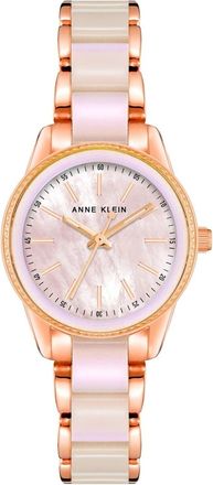 Anne Klein Womens Classic Rose gold Dial Watch