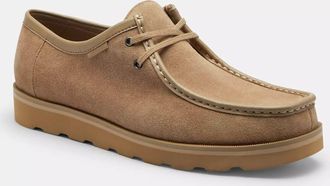 Coach Chukka Shoe With Signature Canvas