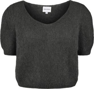Americandreams Lolanda Pullover - Dames - Ronde hals truien - Zwart - M - Wol - Truien & Vesten