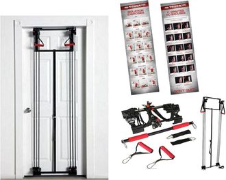 Trade Shop Trade Shop - Palestra Attrezzatura Multifunzione Porta Con Cavi Elastici Per Esercizi Da Casa