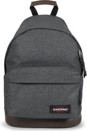 Eastpak Freizeitrucksack EASTPAK WYOMING, Damen, Gr. B/H/T: 30cm x 40cm x 18cm, schwarz (schwarz denim), Polyamid, Basic, Rucks&auml;cke Freizeitrucksack, mit ger&auml;
