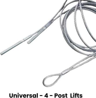 OEM Cable De Acero Universal Con Ojal Para Elevador De Cuatro Columnas
