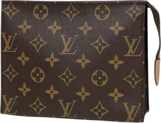 Louis Vuitton Brown Monogram Pouch (Pre-Owned)