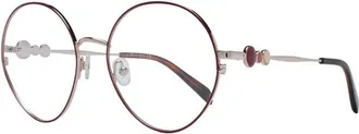 Pucci Accessoires, Dames, Veelkleurig, ONE Size, Rode Vrouwen Ronde Metalen Optische Frames