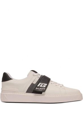 Balmain B COURT PB SNEAKERS Size: 45, colour: BLACK