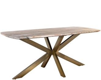 Richmond Interiors Marmor Design Esstisch Bottega, 190 x 90 cm