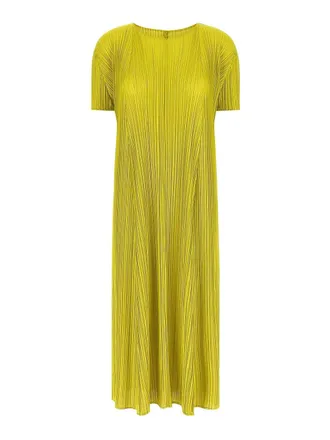 Pleats Please Issey Miyake mellow pleats dress