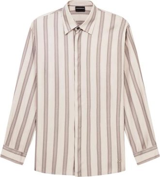 Emporio Armani Hombre, Camisas, Beige, Talla: M