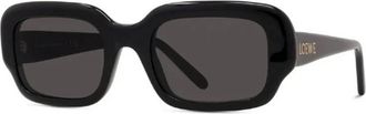 Loewe Authentieke Slim Bril met Topkwaliteit - Dames - Zonnebrillen - Zwart - 51 MM - Accessoires