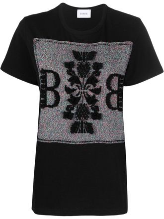 Barrie T-shirt con applicazione - Nero