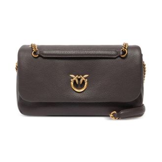Pinko Pinko, Tassen, Dames, Bruin, ONE Size, Click Soft Horizontal
