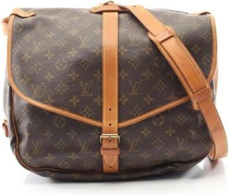 Louis Vuitton Pre-owned Cross Body Bags, female, Brown, Size: ONE SIZE Pre-owned Vintage Cross Body Bag