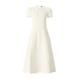 Rotate Midi Jurken - Dames - Maxi kleedjes - Beige - XL - Kleedjes