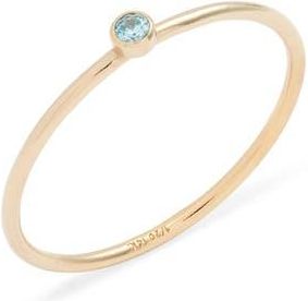 Nashelle Birthstone Ring in September Gold at Nordstrom, Size 5