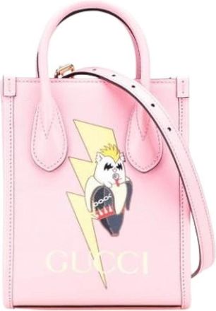 Gucci Pre-owned Mini Bags, female, Pink, Size: ONE SIZE Pre-owned Mini Bag