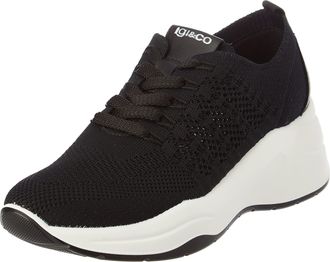 Igi & Co Womens Woman Enola Oxford Flat, Black, 6 UK