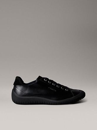Calvin Klein Hybride Sneakers Van Glad Leer