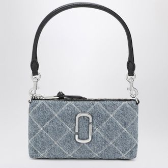 Marc Jacobs Pochette Snapshot In Quilted Denim