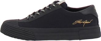 Armani Stijlvolle Herensneakers - Heren - Sneakers - Zwart - 39 EU - Schoenen