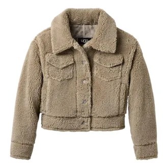 UGG (WMNS) UGG Frankie Short Trucker Jacket Cobblestone 1171459-CBBLG