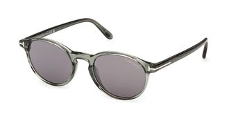 Tom Ford FT1331 PRESCOTT-02 93A Mens Sunglasses Green Size 51